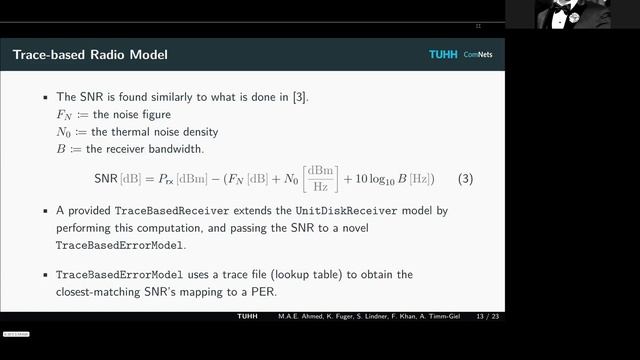 OMNeT++ 2021: Trace based Simulations of Mobile Ad hoc Networks on the Example of Aeronautical Comm