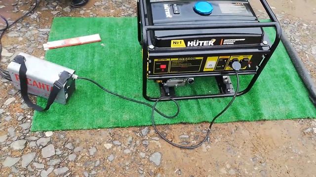 Сварка Ресанта генератор HUTER смотреть онлайн