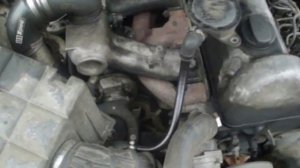 как поставить турбину на мерседес w123-126. how to put a turbine on Mercedes w123-126.