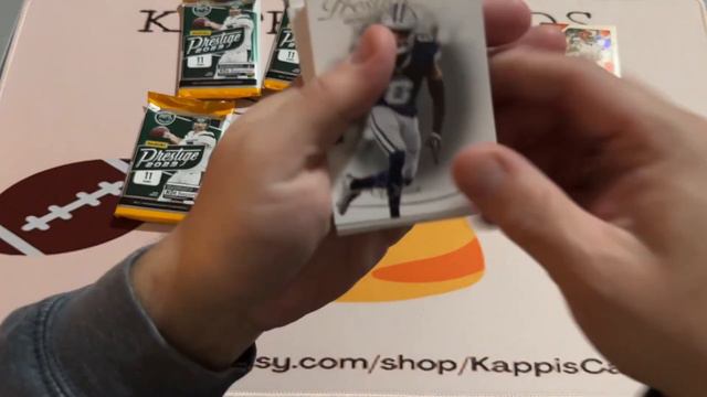 2023 Prestige Football Card Blaster Box Opening - Nice New Design and Serial Number Hit #nfl смотреть онлайн