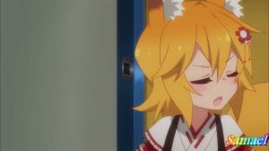 Непоседливая лисица Сэнко приколы часть1