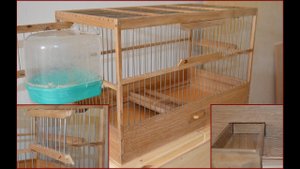 Клетки для певчих птиц. Клетка для зернояди.