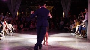 Sara Grdan and Ivan Terrazas, 3-4, Moscow, milonga "Ideal" PLANETANGO 6.04.2018