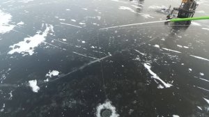 Зимний раттлин на судака Strike Pro BeFLAP 75 (работает даже на глубине 30 метров, Волга)