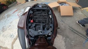 Sportster S Passenger seat install