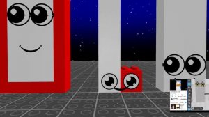 numberblocks 1 to 20 but it's draw bricks