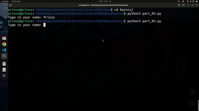 How to take user inputs in Python  | Command line inputs | Python Tutorial - Python Full Course 202