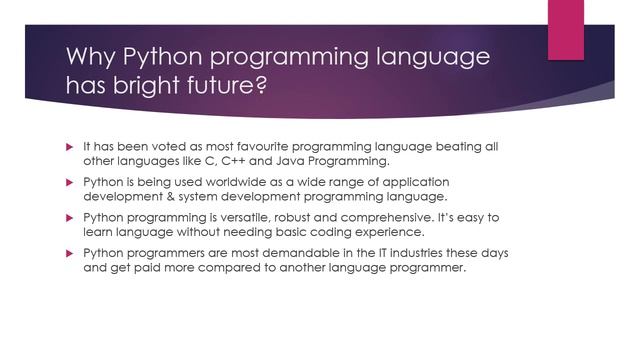 Features, #future scopes & reason behind increasing #demand of #python? смотреть онлайн