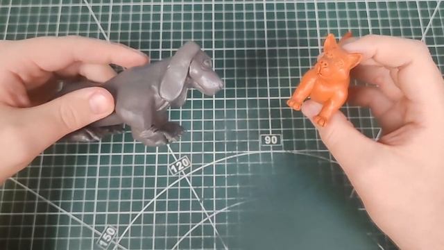 КОЛЛЕКЦИЯ ФИГУРОК СОБАКИ И КОШКИ ИЗ ПЛАСТИЛИНА смотреть онлайн