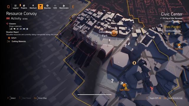 All Civic Center SHD Tech Caches Division 2