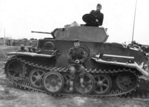 Штурмовые танки Вермахта.Pz.Kpfw.I Ausf. F и Panzerkampfwagen II Ausf. J.