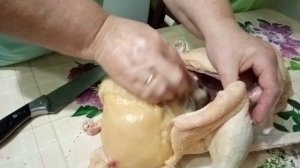 Как разделать домашнюю птицу (гуся, утку, курицу)//благодарю за просмотр8.12. 21 г.