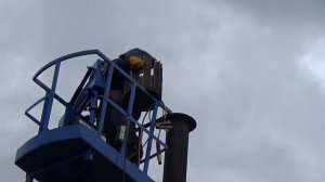 Самодельная Защита от ветра для дымохода как на пароходах.