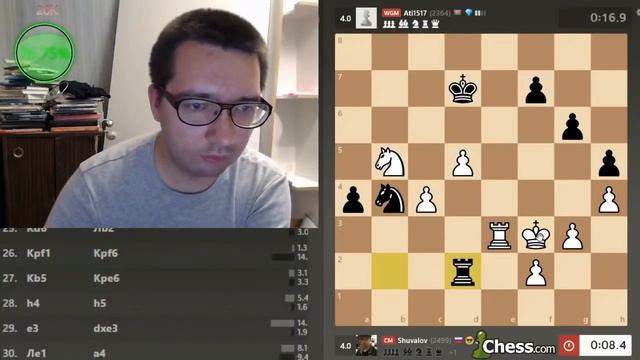 Играю с сестрой Мамедьярова. Шахматы блиц. Дебют Рети смотреть онлайн