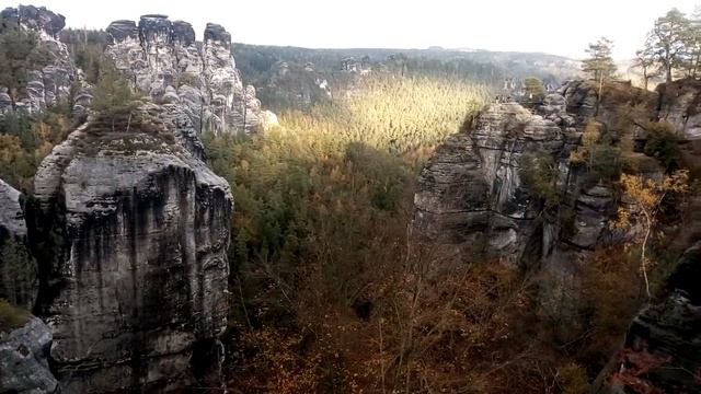 Саксонская Швейцария. Бастай. Германия.