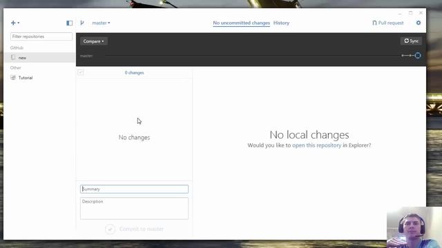 GitHub Desktop для Windows. Работа над совместным проектом. смотреть онлайн