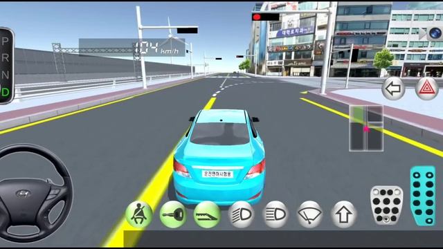 3D Driving Class Game - Hyundai Verna car - Android IOS Gameplay смотреть онлайн