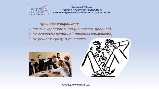 Понятие и причины конфликта в переговорах