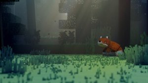 Fox in the forest | Teaser for Blender 2.8 Minecraft animation tutorials