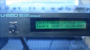 Roland SN-U110-14 Super Acoustic Guitar PCM Card for U-20, 110, 220, D-70 & MV-30 Demo