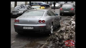 Суперкары зима Россия