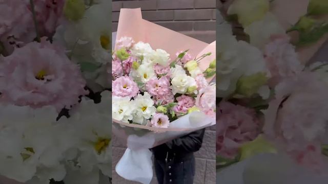Доставка Цветов в Краснодаре. Букет эустом большой