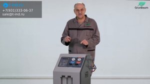 GrunBaum AC2000N Установка для заправки автокондиционеров ОБЗОР