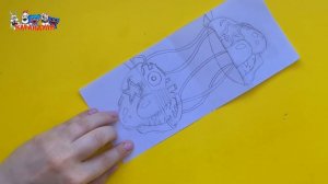 ФНАФ 9 КАК НАРИСОВАТЬ АНИМАТРОНИКА МОНТИ #фнаф #фнаф9 #FNAFSECURITYBREACH #diy #поделки