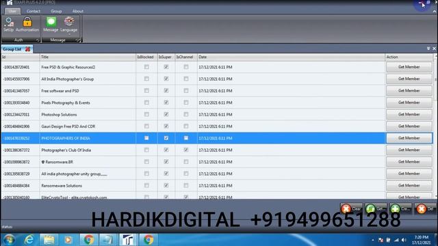 BEST TELEGRAM MARKETING SOFTWARE 2022 II GROUP SCRAPPER II MEMBER ADDER смотреть онлайн