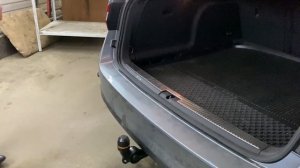 Electric folding tow bar Skoda Superb III 2015- Электрический складной фаркоп Skoda Superb III 2015