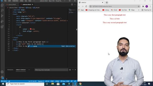 How to Use CSS Selectors with All Types in Practically | CSS Selectors in One Video | | #basiccss4