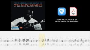 Four on Six - Wes Montgomery - The Incredible Jazz Guitar of Wes Montgomery (Transcription)