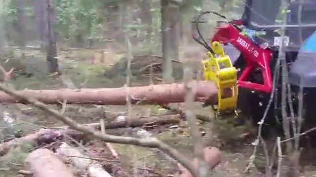 Захват лесной ЗТ-120 аналог Горыныча от компании ТСМ-АГРО смотреть онлайн