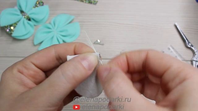 ? БАНТИКИ ИЗ ФОАМИРАНА ? DIY мастер-класс ЕленаПодарки смотреть онлайн