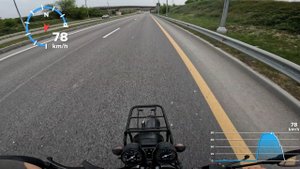 Замер максимальной скорости мопеда Regulmoto Alpha RM-3. Слетела цепь после заезда :(