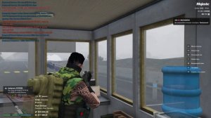 Стрельба из авто по пешему