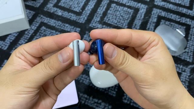 Mở hộp trên tay nhanh Realme Buds Air 3 Màu trắng - Test kết nối khi bị mất tai nghe смотреть онлайн