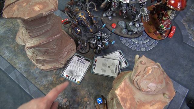 Grey Knights vs Chaos Space Marines 1850pts Battle Report смотреть онлайн