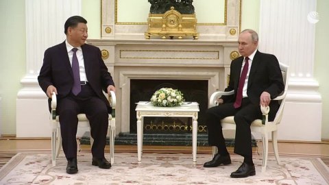 Встреча Путина и Си Цзиньпина в Москве