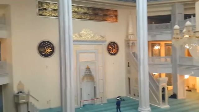 Московская Сборная Мечеть смотрем изнутри Машшаалах