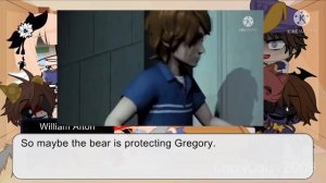 ||?Aftons react to Security Breach Memes?|| Gacha Club FNaF SB