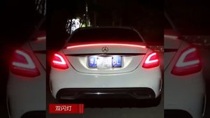 Лип спойлер универсальный с подсветкой , в автоомск55