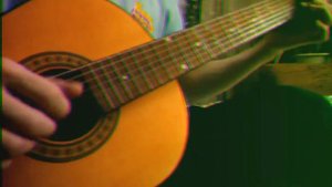 2 - Em. Russian 7 string guitar. Percussive fingerstyle. Русская семиструнная гитара. Фингерстайл.