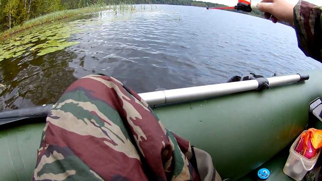 Ловля окуня. оз.Казалма. Выбрались на пару часиков на природу)))