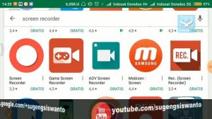 Merekam Layar Android Menggunakan Aplikasi Apa ?, Kok Ada Kuas untuk Menggambar Juga...