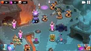 Castle Creeps TD - Chapter 12 Level 45-Bad JuJu 3 Stars