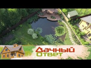 "Дачный ответ": Живописная пристань на берегу пруда