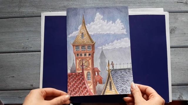 Мои иллюстрации. ОБЗОР РИСУНКОВ. смотреть онлайн