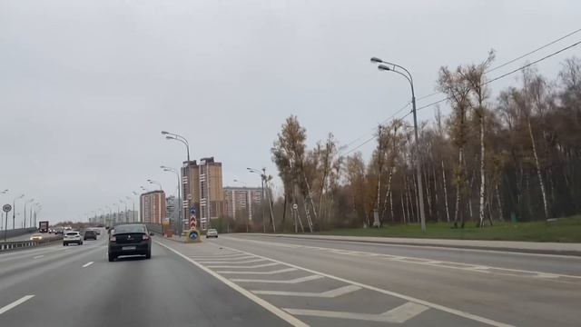 Крупнейшая магистраль Москвы! Строительство новых станций метро! На машине с комментариями!