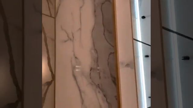 Дизайн Ванной комнаты Мрамор